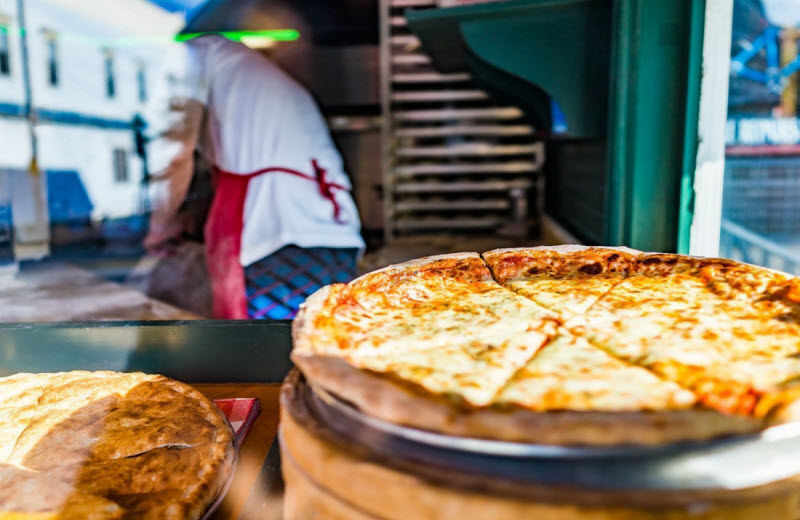 Pizza shop owner